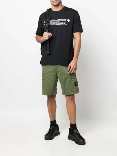 Stone Island knee-length bermuda shorts outlook