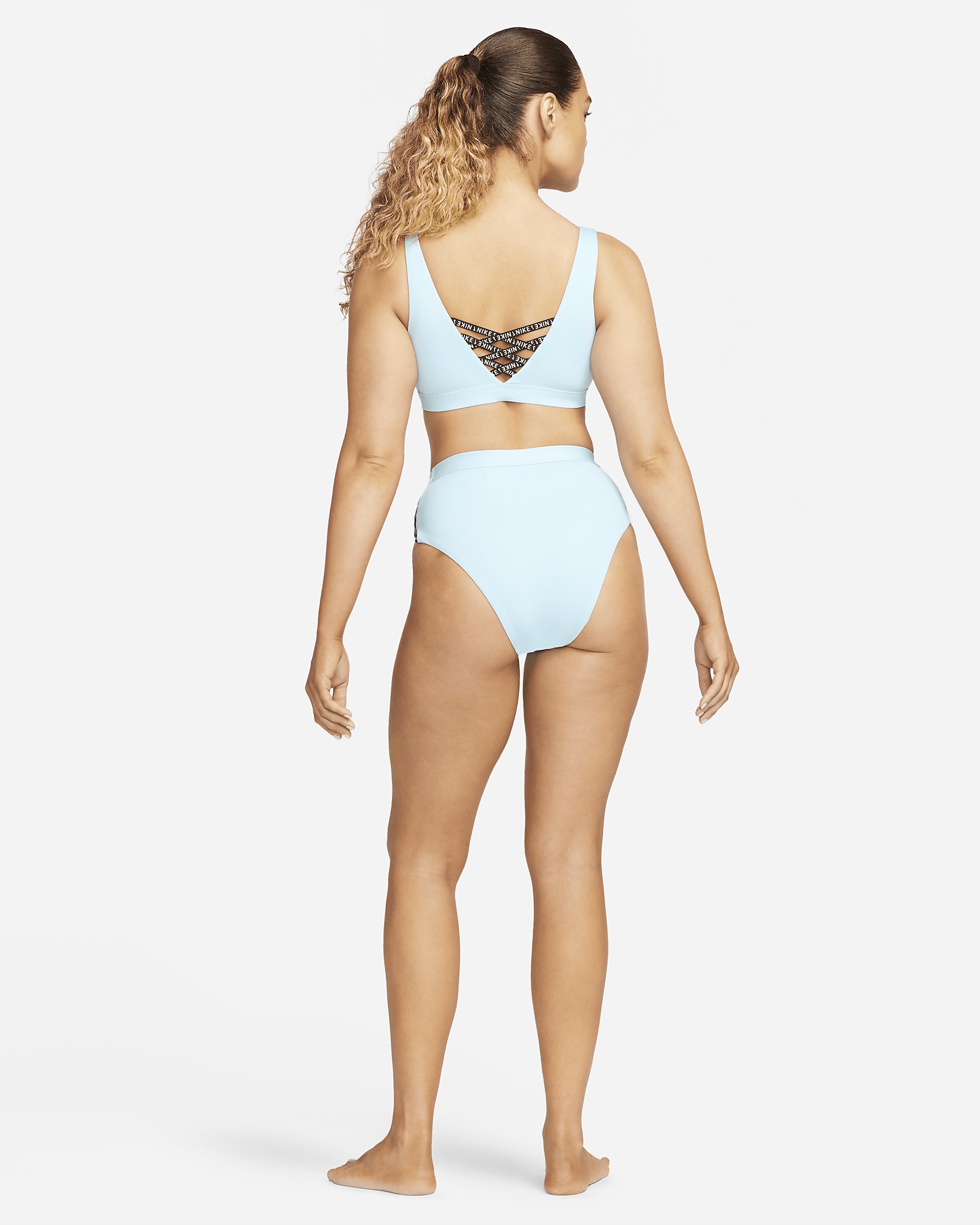Nike Sneakerkini Women's Scoop Neck Bikini Top - 8