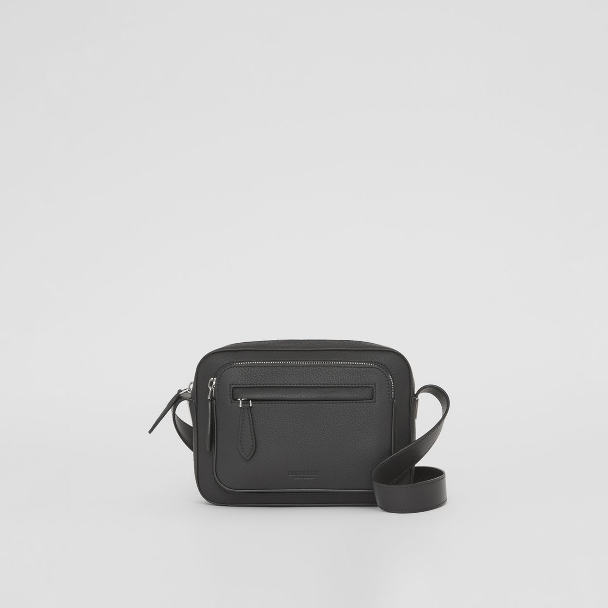 Grainy Leather Crossbody Bag - 1