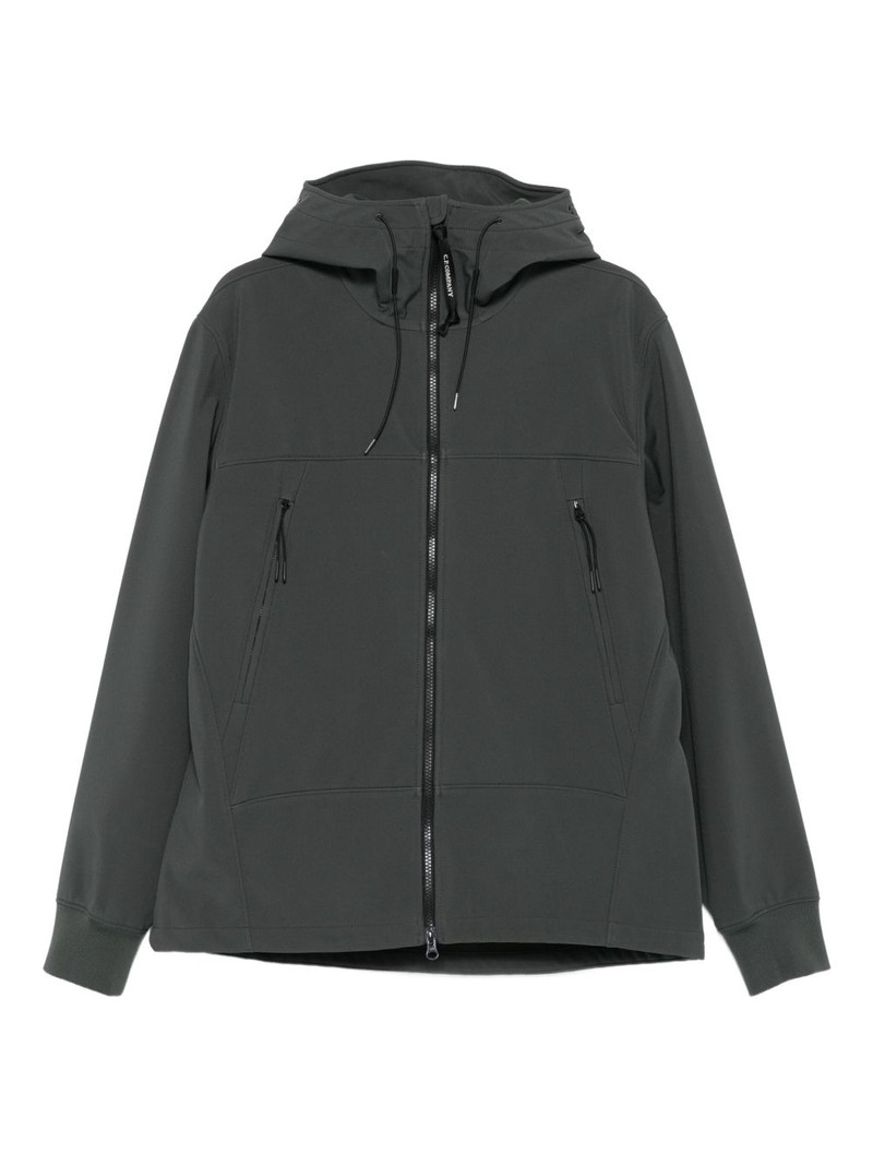 hooded zip-front jacket 1