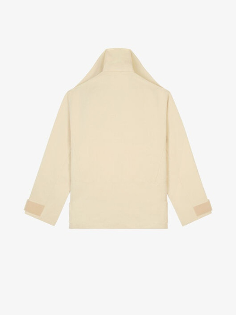 Givenchy SWEATER WINDBREAKER IN OTTOMAN WITH ZIPS outlook