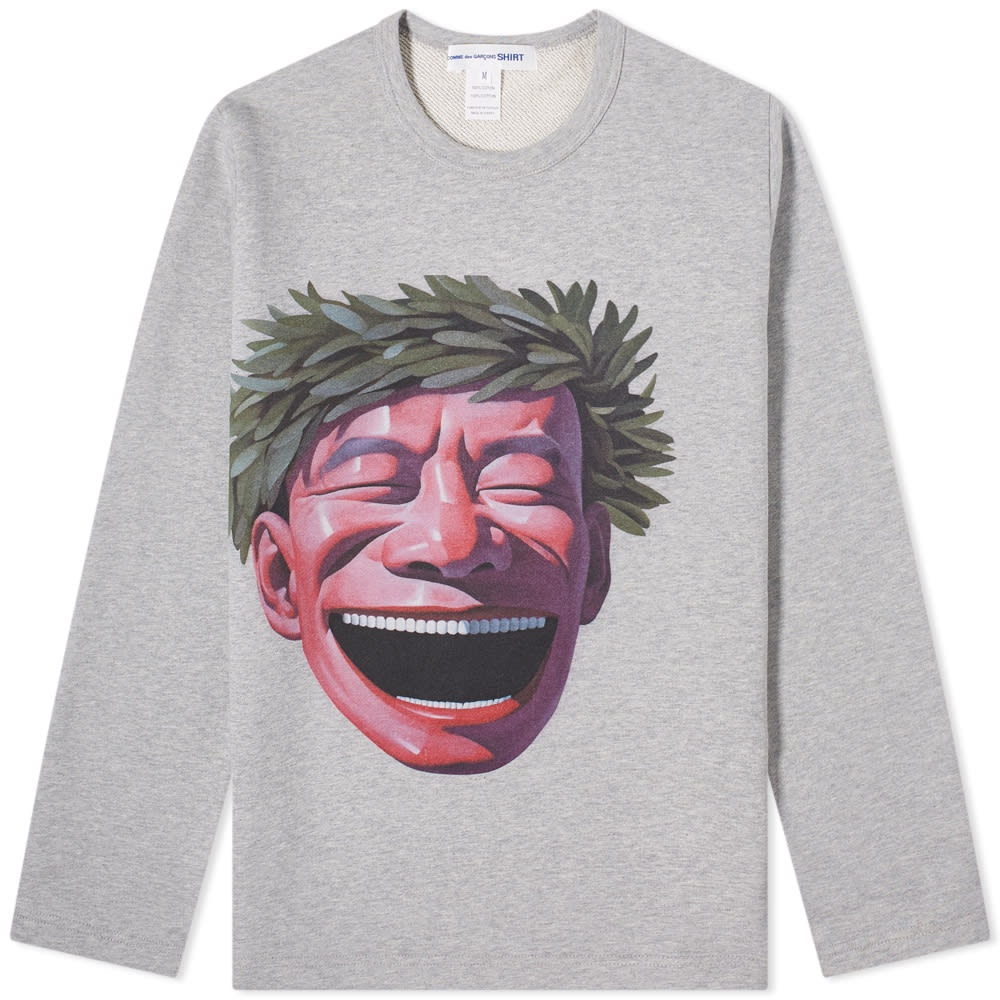 Comme des Garcons SHIRT Yue Minjun Print Sweat - 1