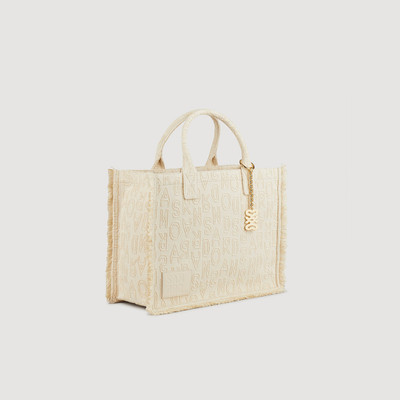 Sandro Kasbah embroidered shopping bag outlook