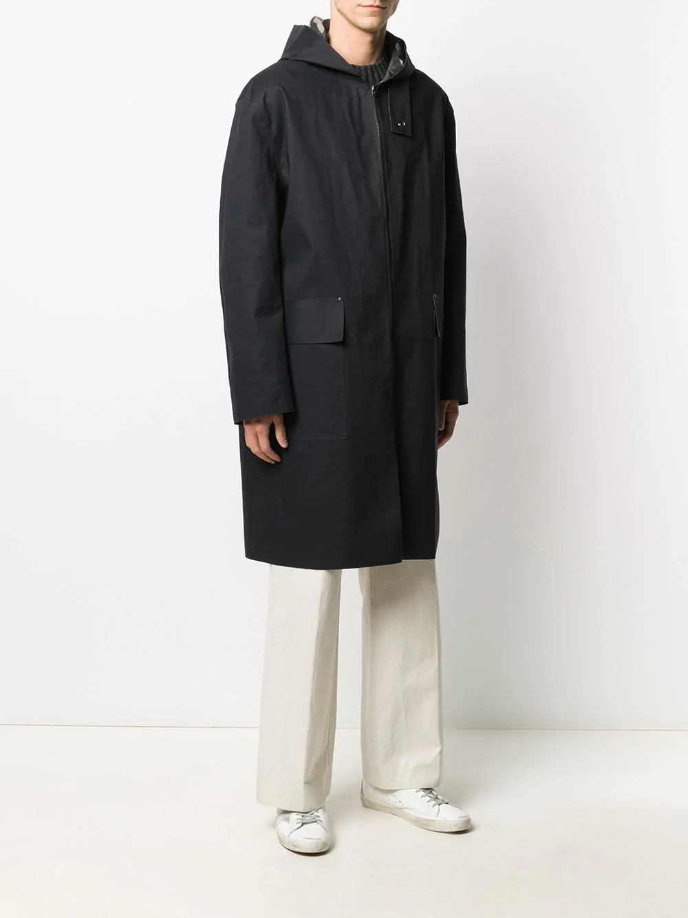 Eldrick hooded coat - 3