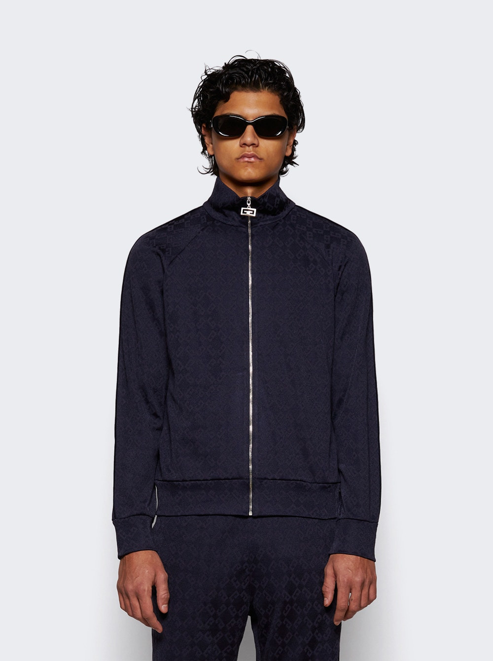 Vintage Tracksuit Sweatshirt Dark Blue - 3