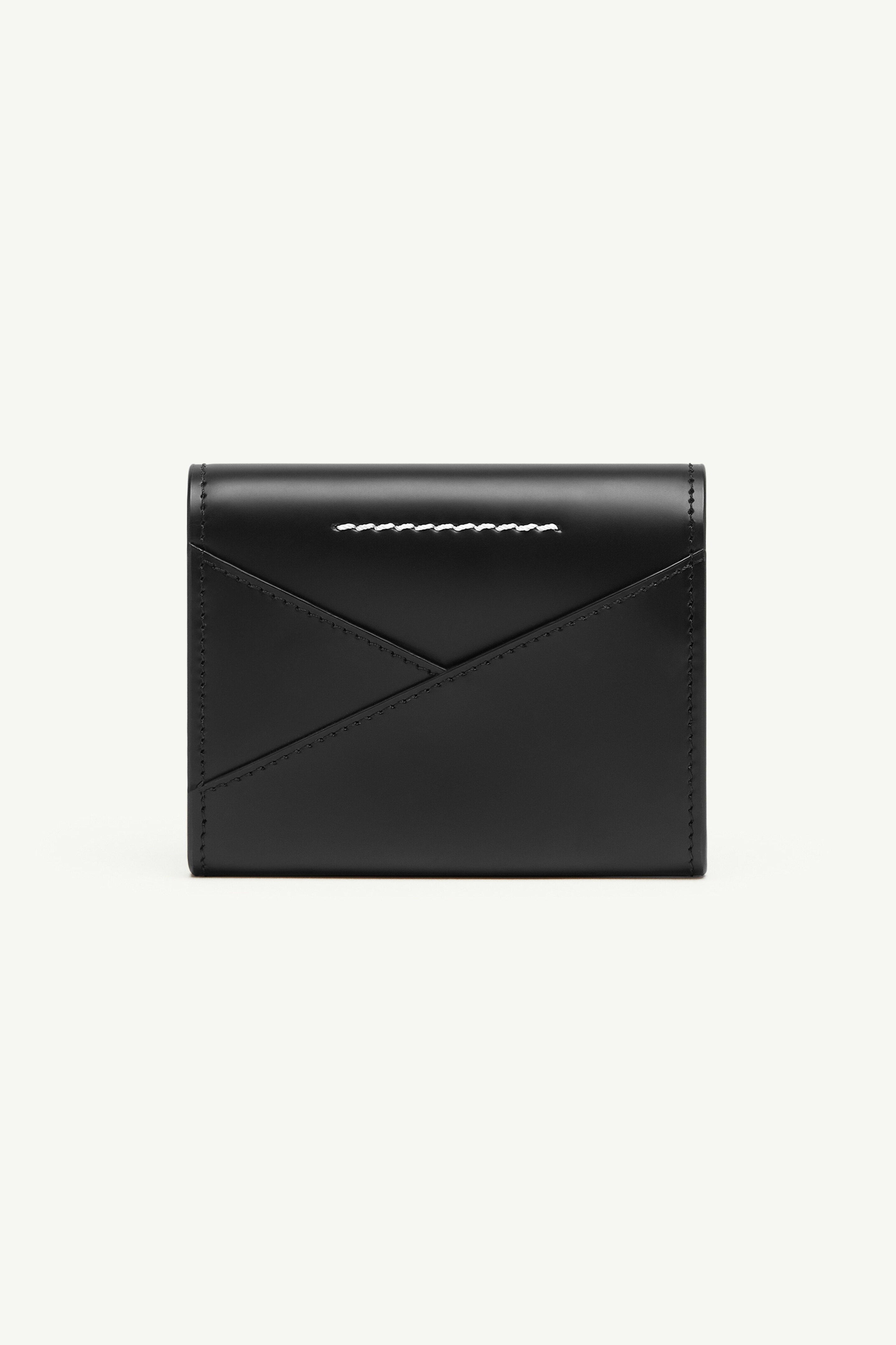 MM6 Maison Margiela Leather flap wallet | REVERSIBLE
