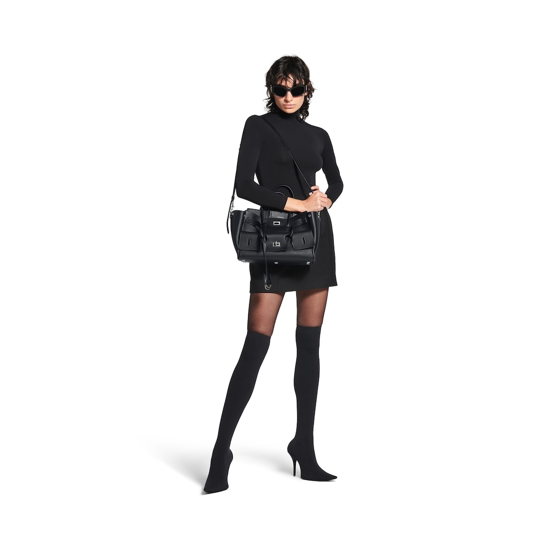 Women's Bel Air Small Carry All Bag in Black - 7