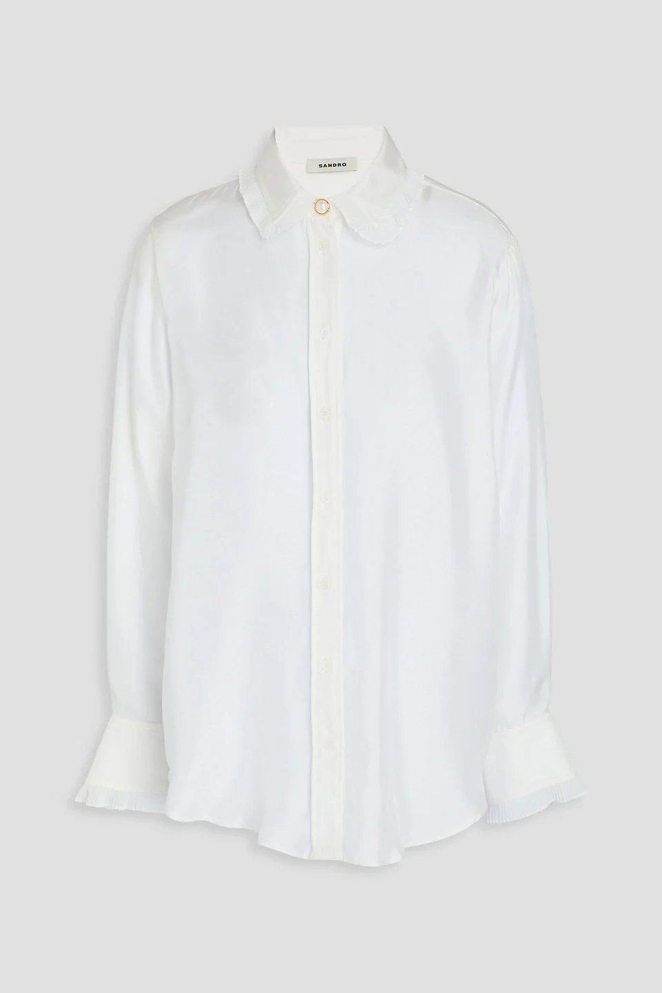 Silk-twill shirt - 1