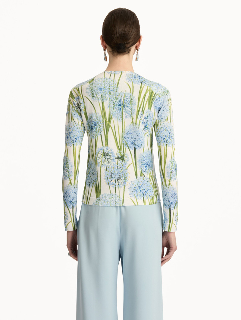ALLIUM PRINTED CARDIGAN 3