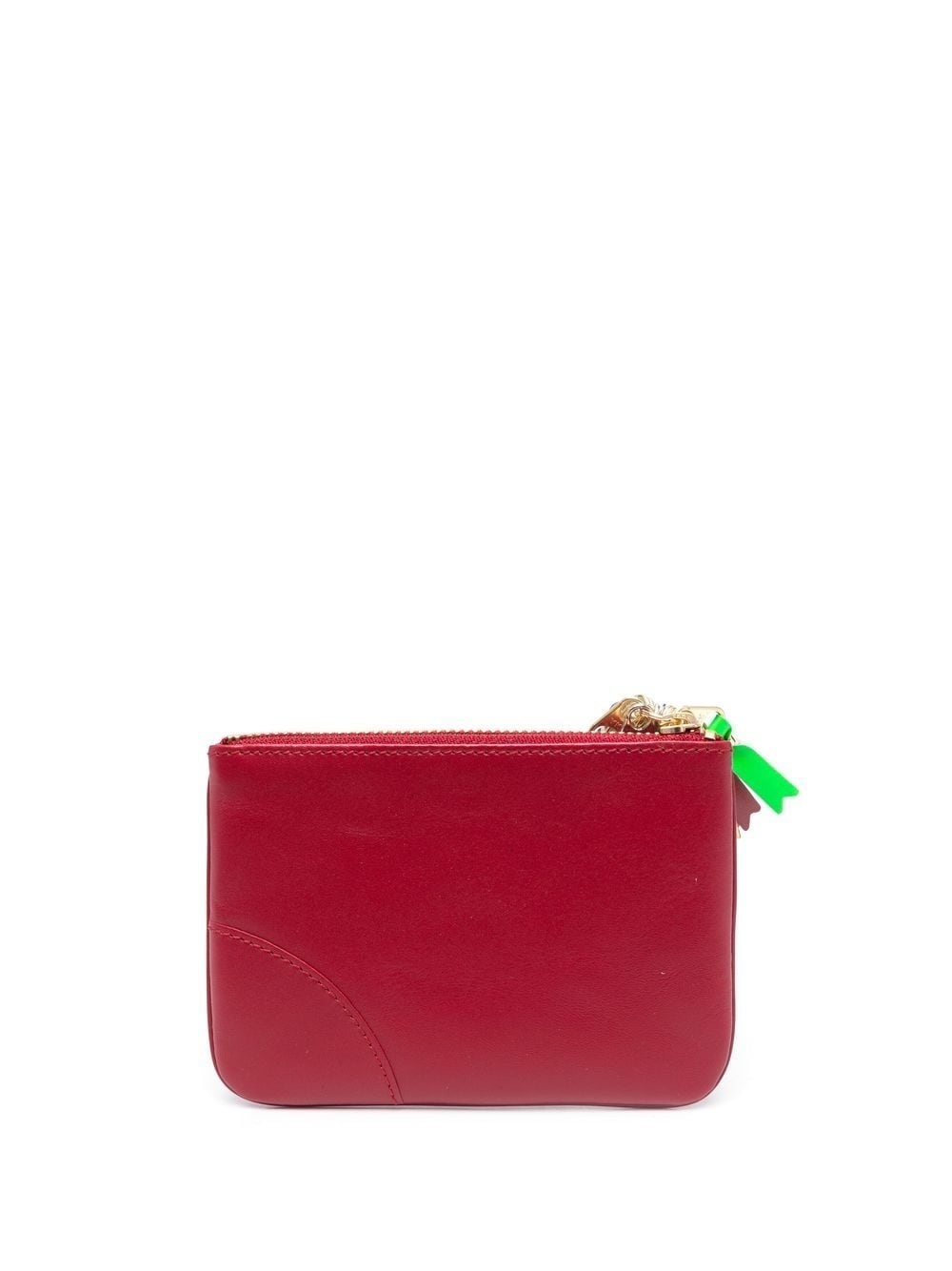 zip-detailing leather wallet - 2