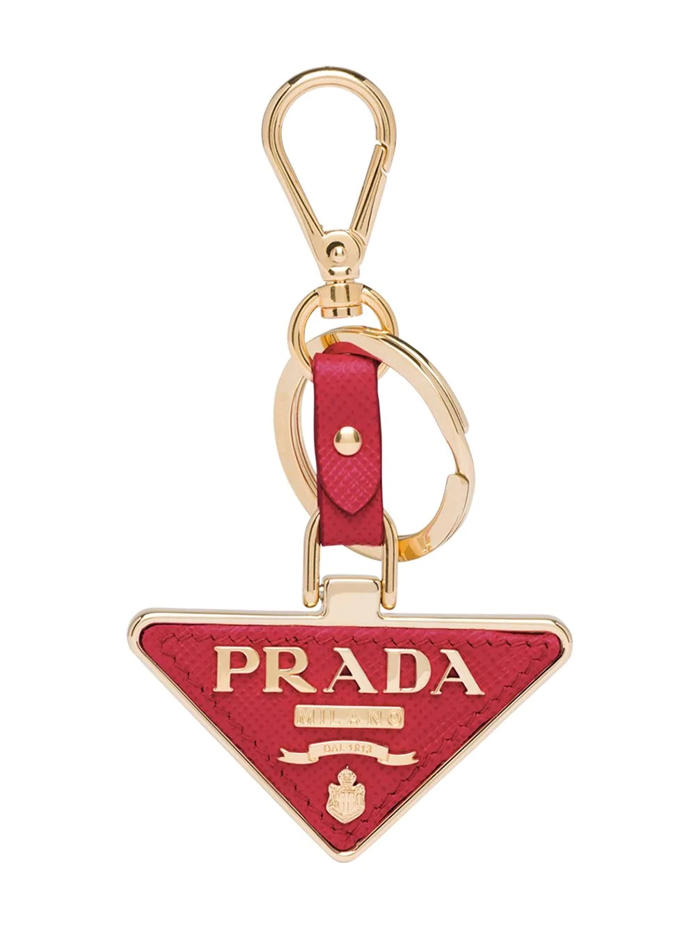 logo plaque keychain - 1