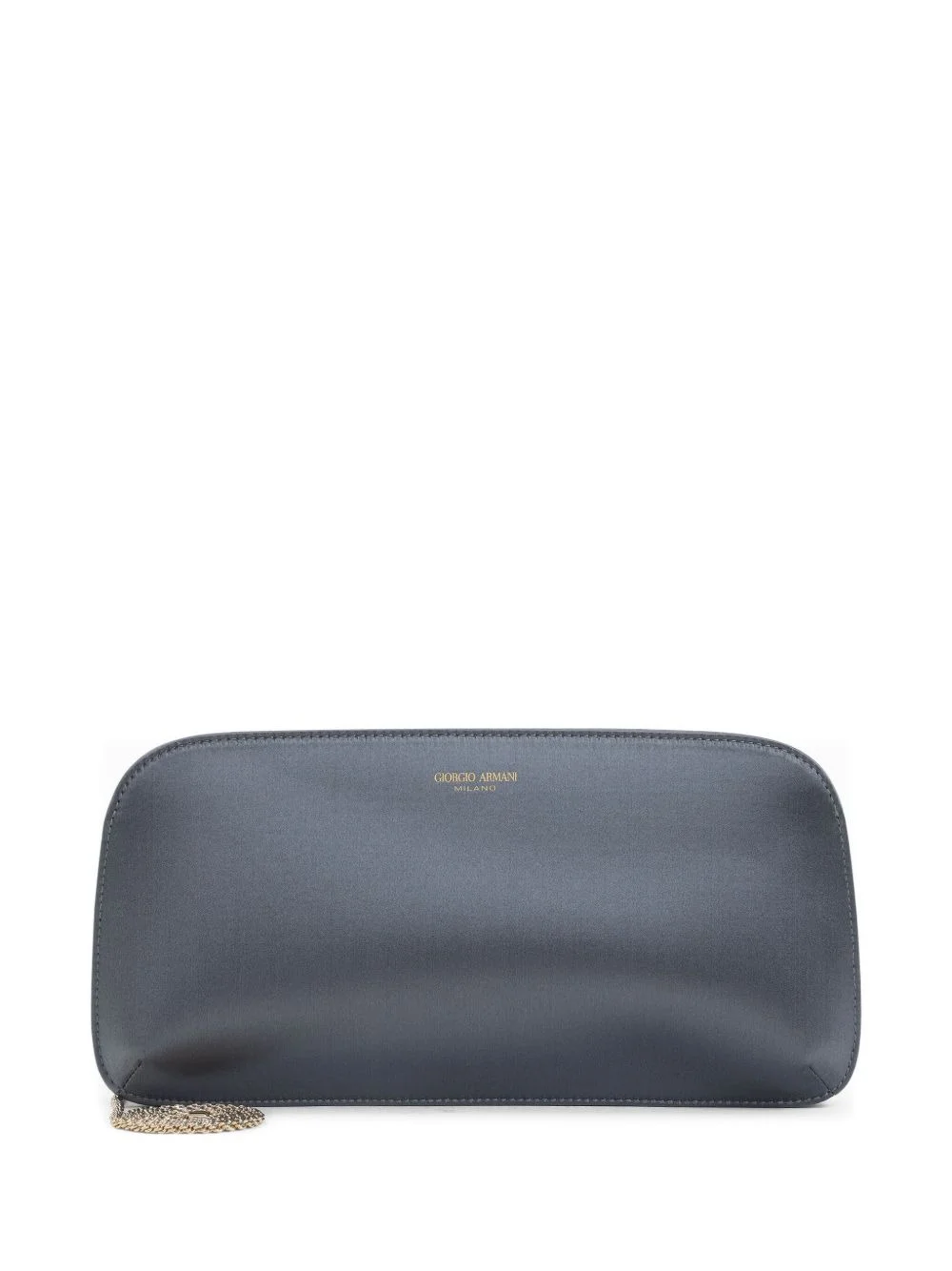 chain-embellished clutch - 1