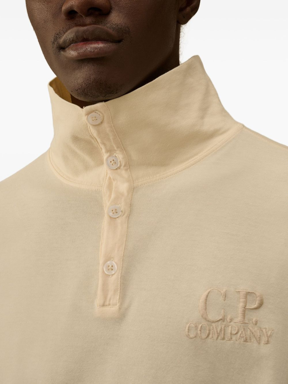 logo-embroidered polo shirt - 5