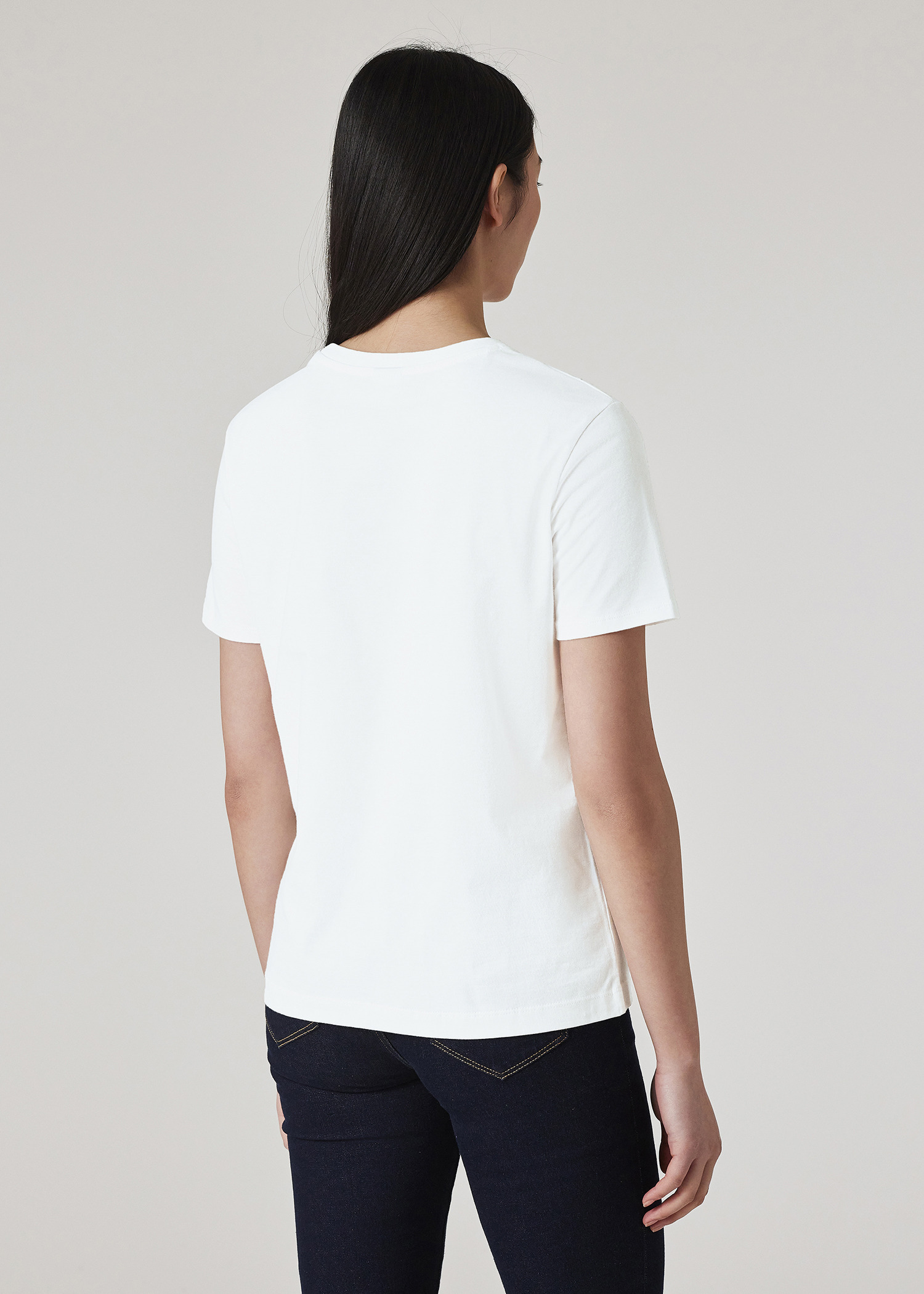 Women's White 'Heart Padlock' T-Shirt - 4
