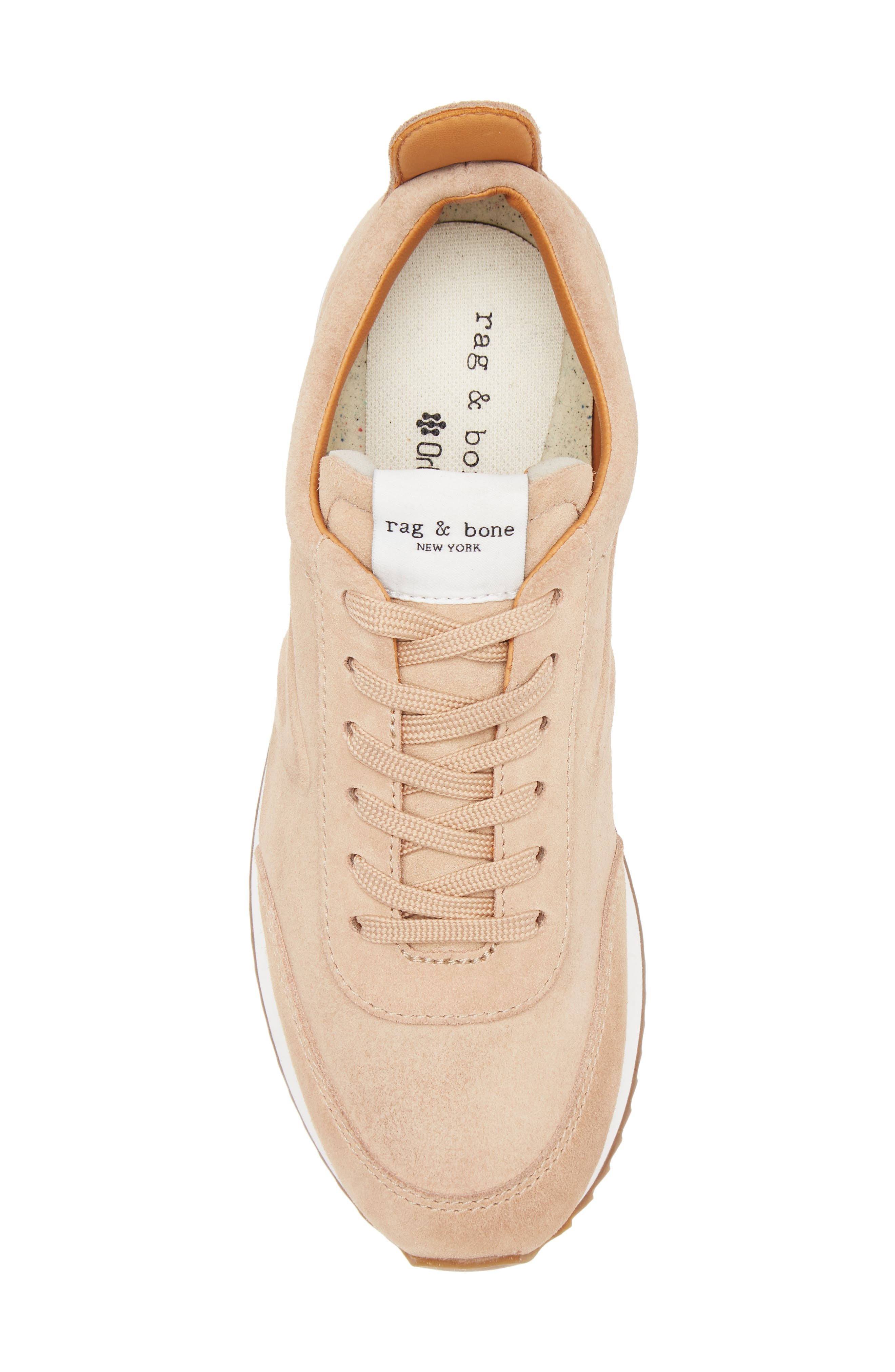 rag & bone Retro Runner Sneaker in Sand Suede at Nordstrom - 5