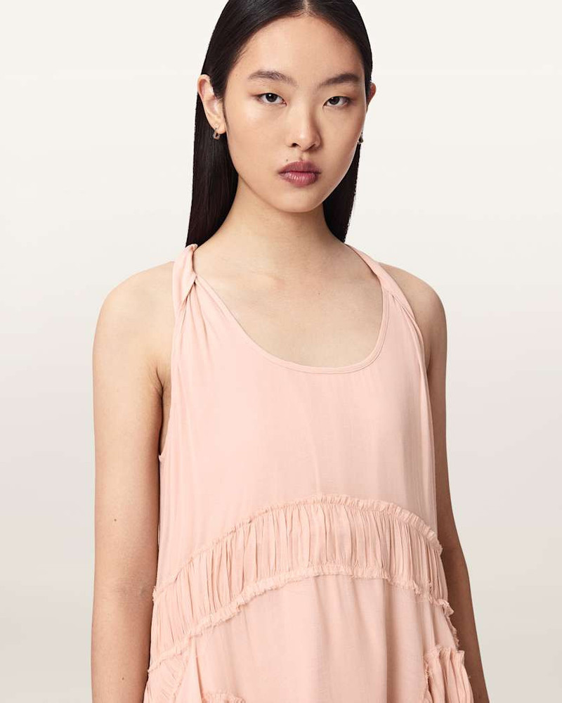 DORINA SLEEVELESS RUCHED MAXI DRESS 3