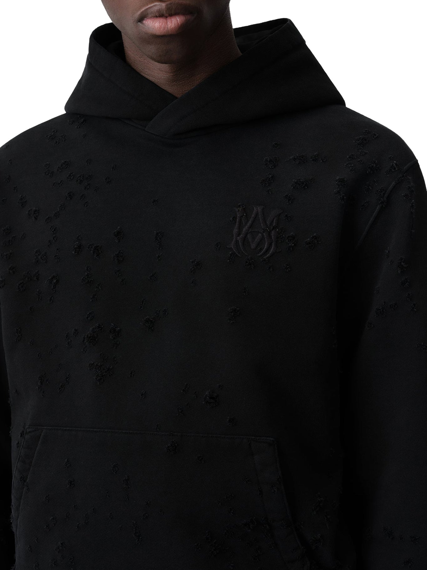 SWEATSHIRT WITH WORN EFFECT - 5