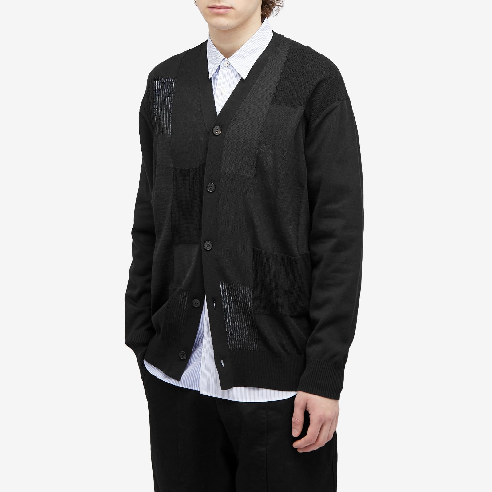Comme des Garçons Homme Patchwork Cardigan - 2