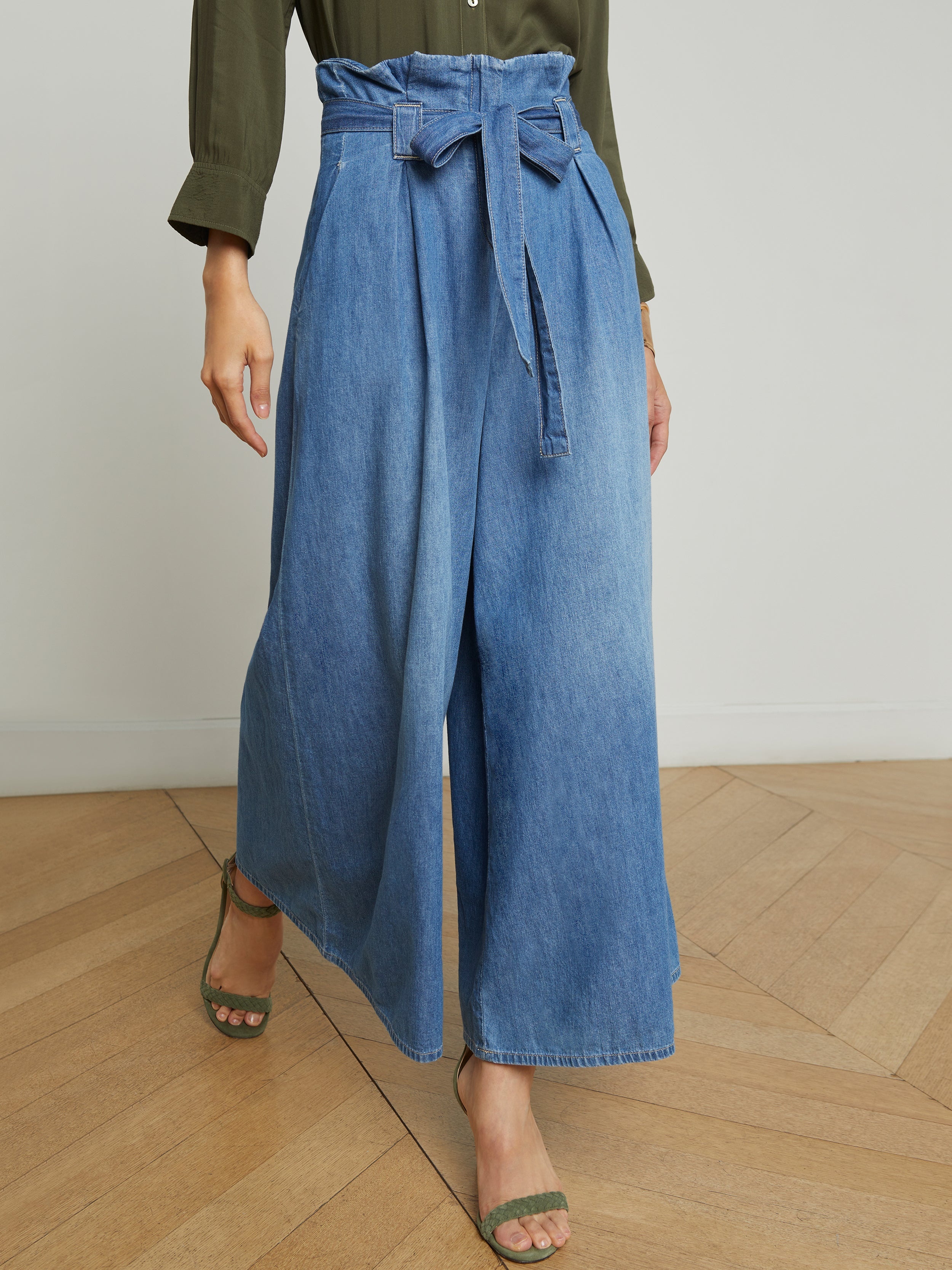 Lowen Cropped Wide-Leg Jean - 3