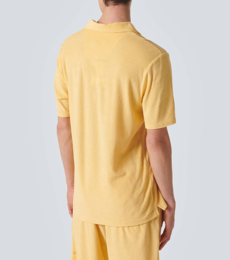 Faustino cotton terry polo shirt 4