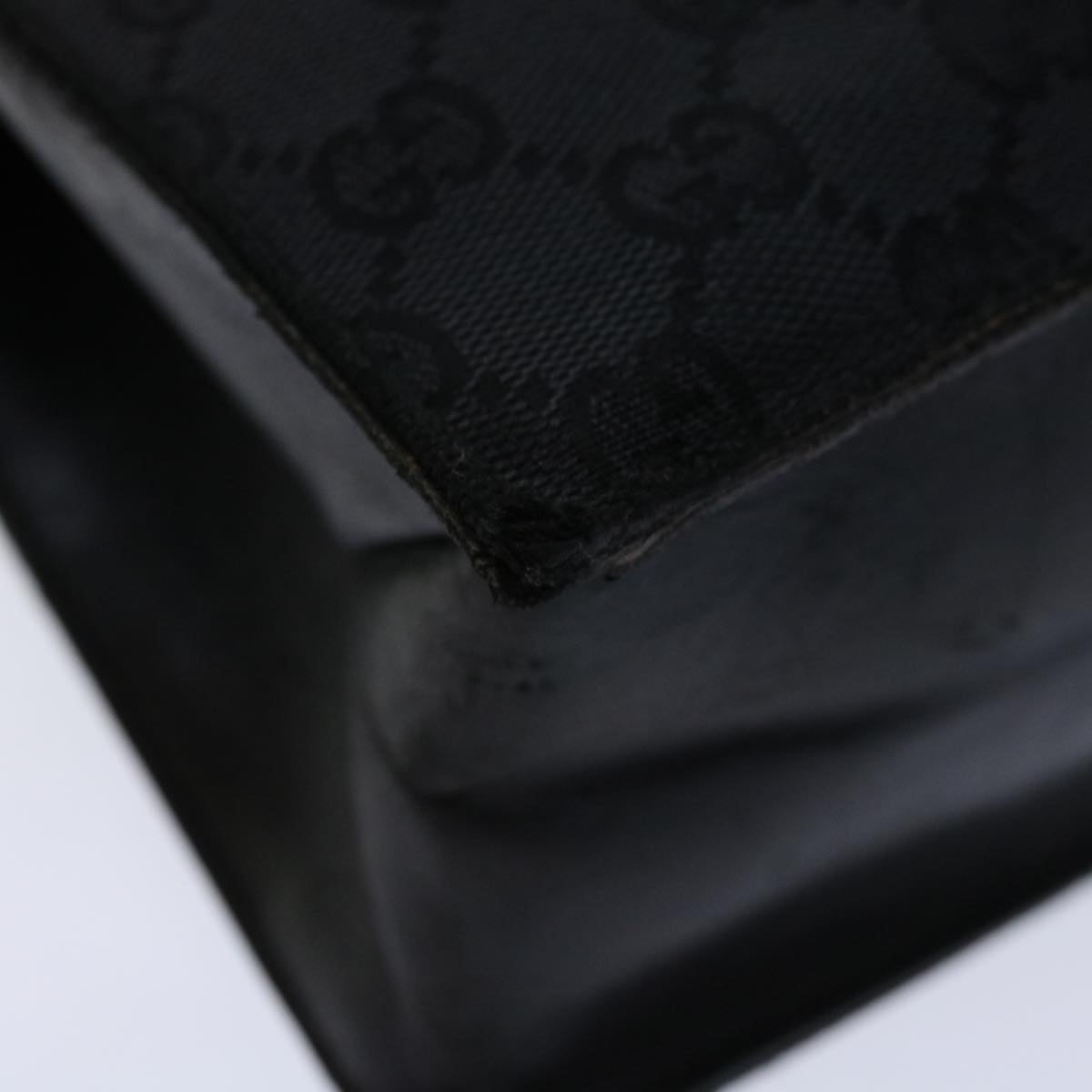 GUCCI GG Canvas Tote Bag Black 002 - 9