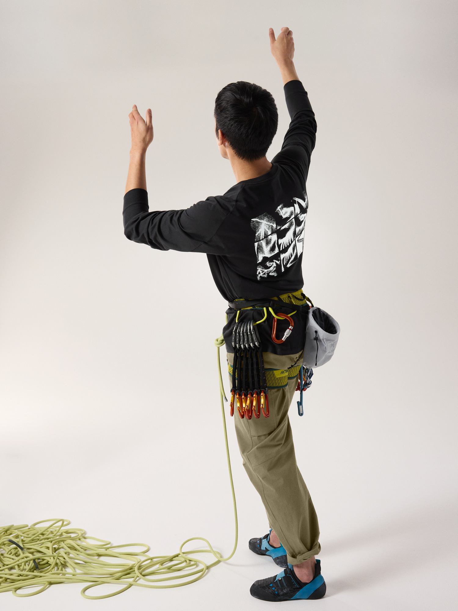 Kragg SL Cotton Bird Tile Shirt LS - 4
