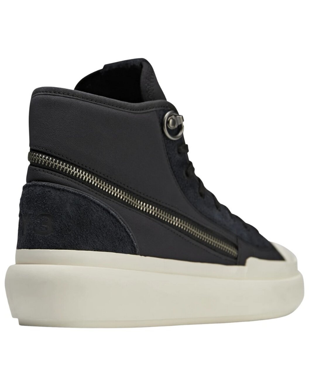 adidas Y-3 Ajatu Court High Leather Sneaker - 3