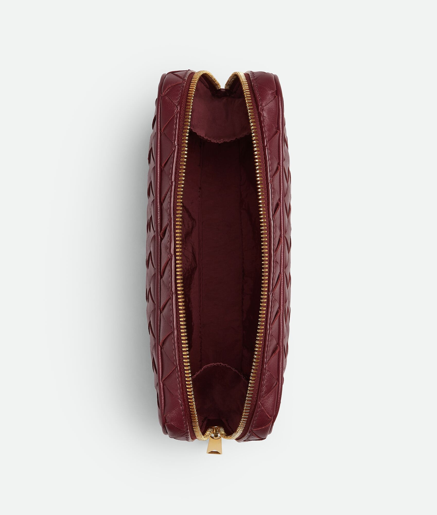 Medium Intrecciato Zippered Pouch - 3