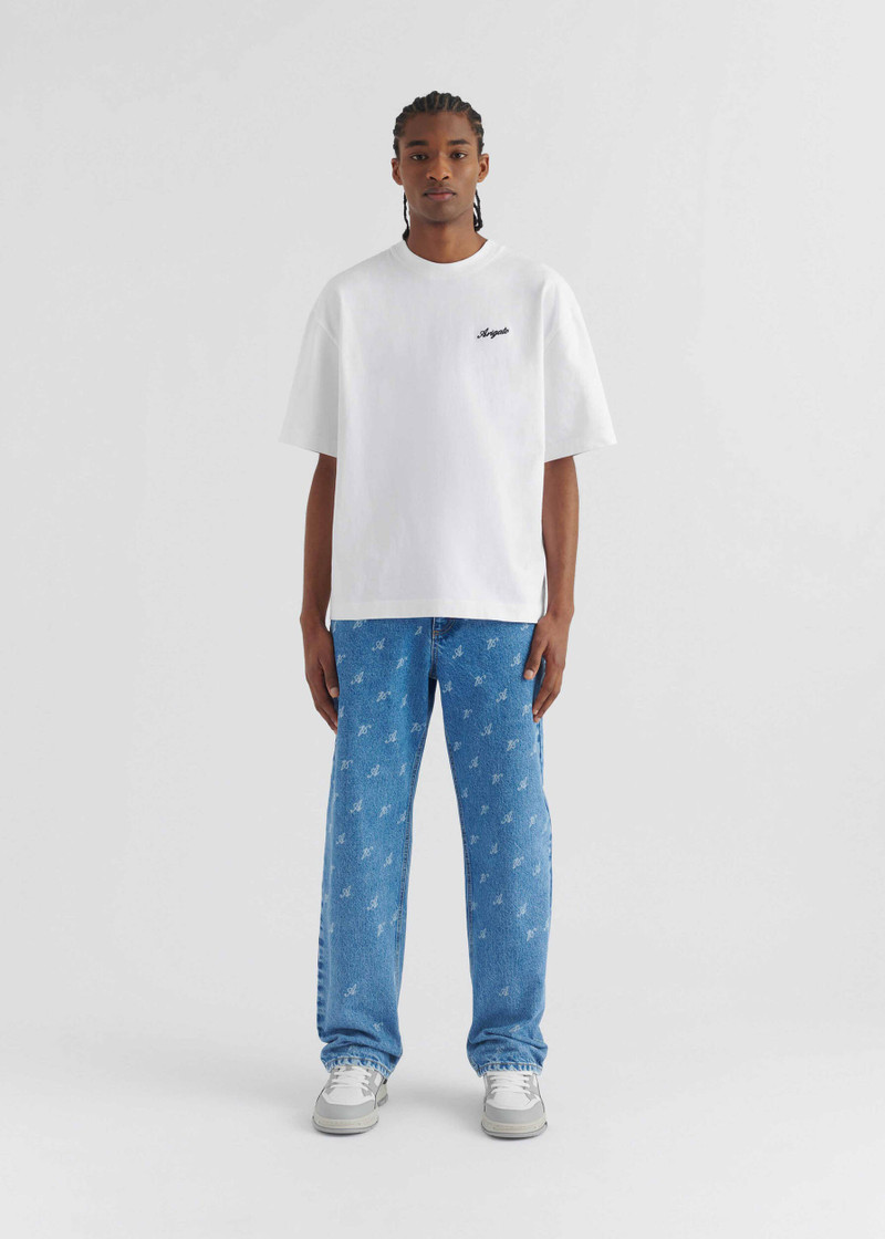 Axel Arigato Faded Signature Zine Jeans outlook
