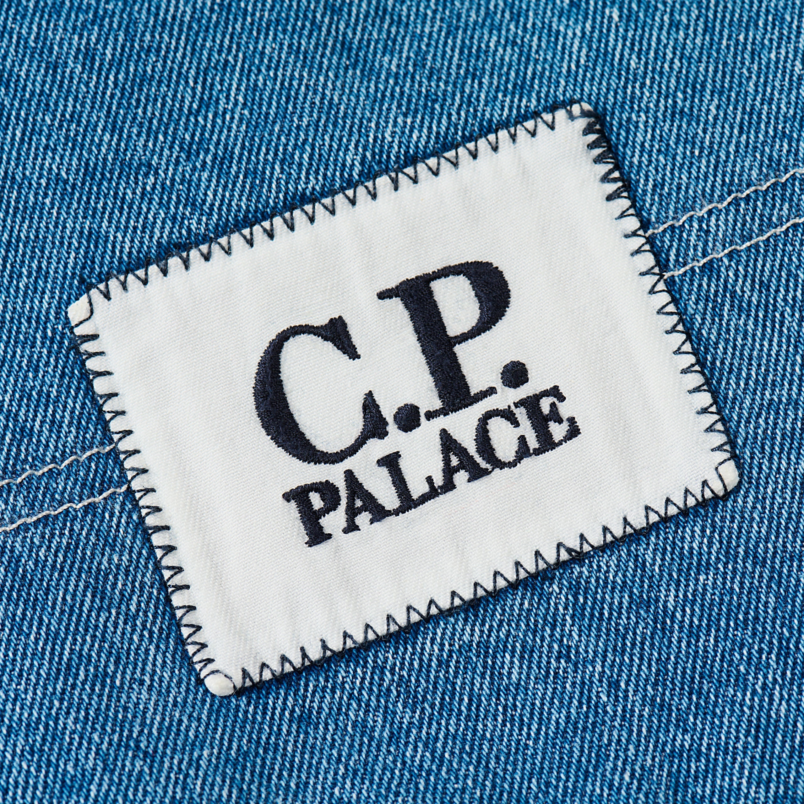 PALACE C.P. COMPANY DENIM 14 3/4OZ 5-POCKET PANT DENIM - 4