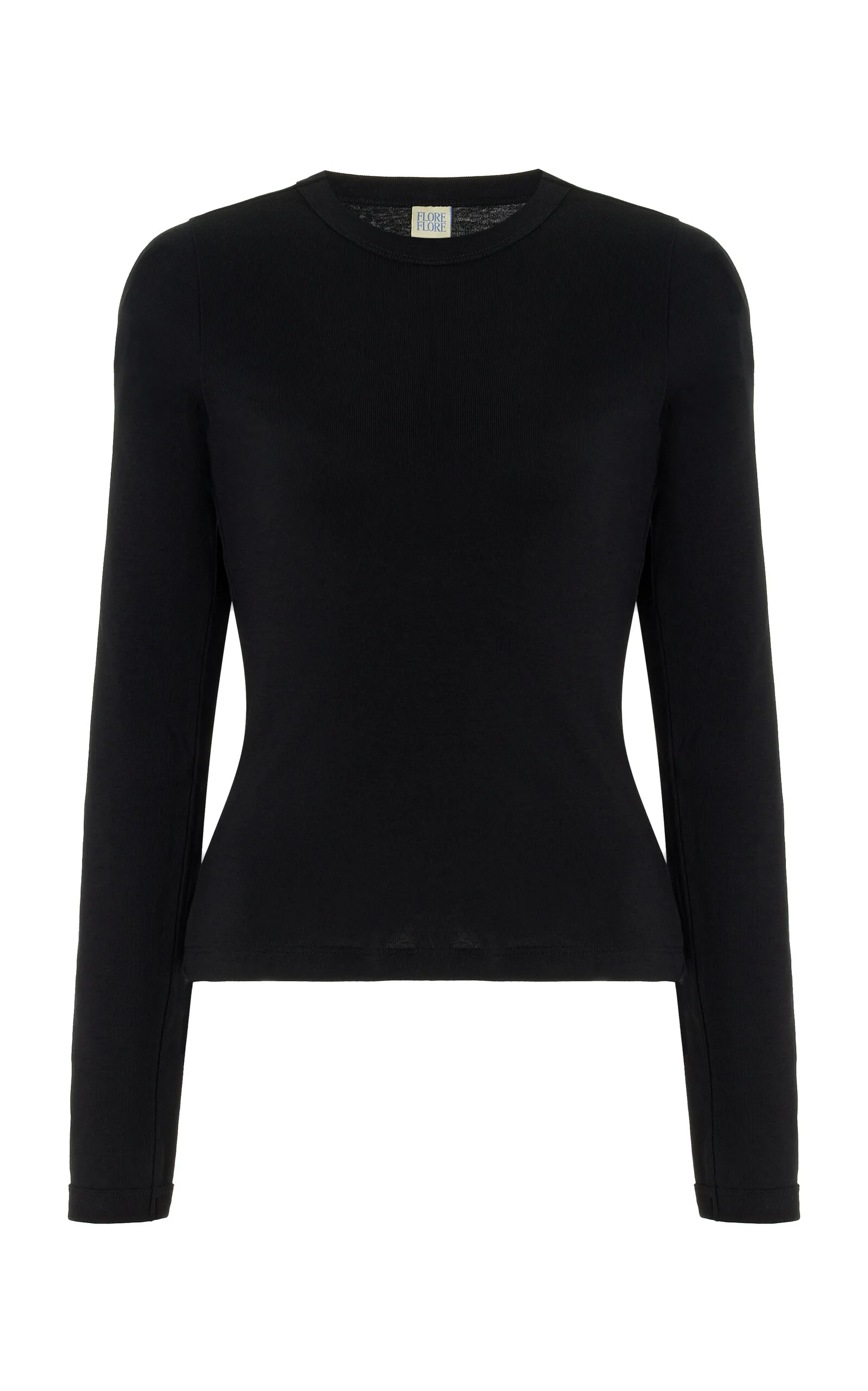 Max Long Sleeve Organic Cotton Top black - 1