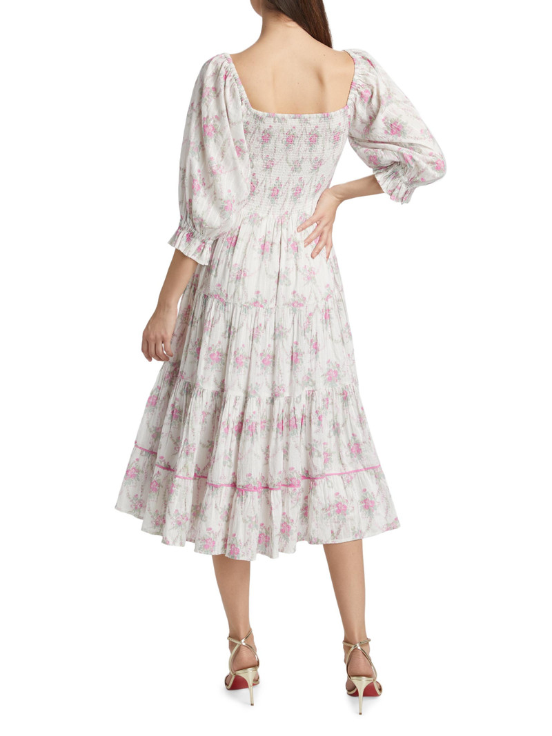 Women's Victorian Rigby Floral Dress - Rose Picnic 5