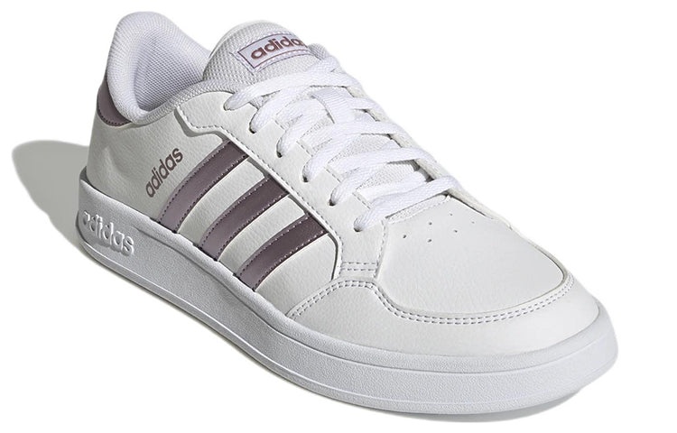 (WMNS) adidas Breaknet Tennis Shoes 'White Matte Purple Metallic' GX4323 - 3