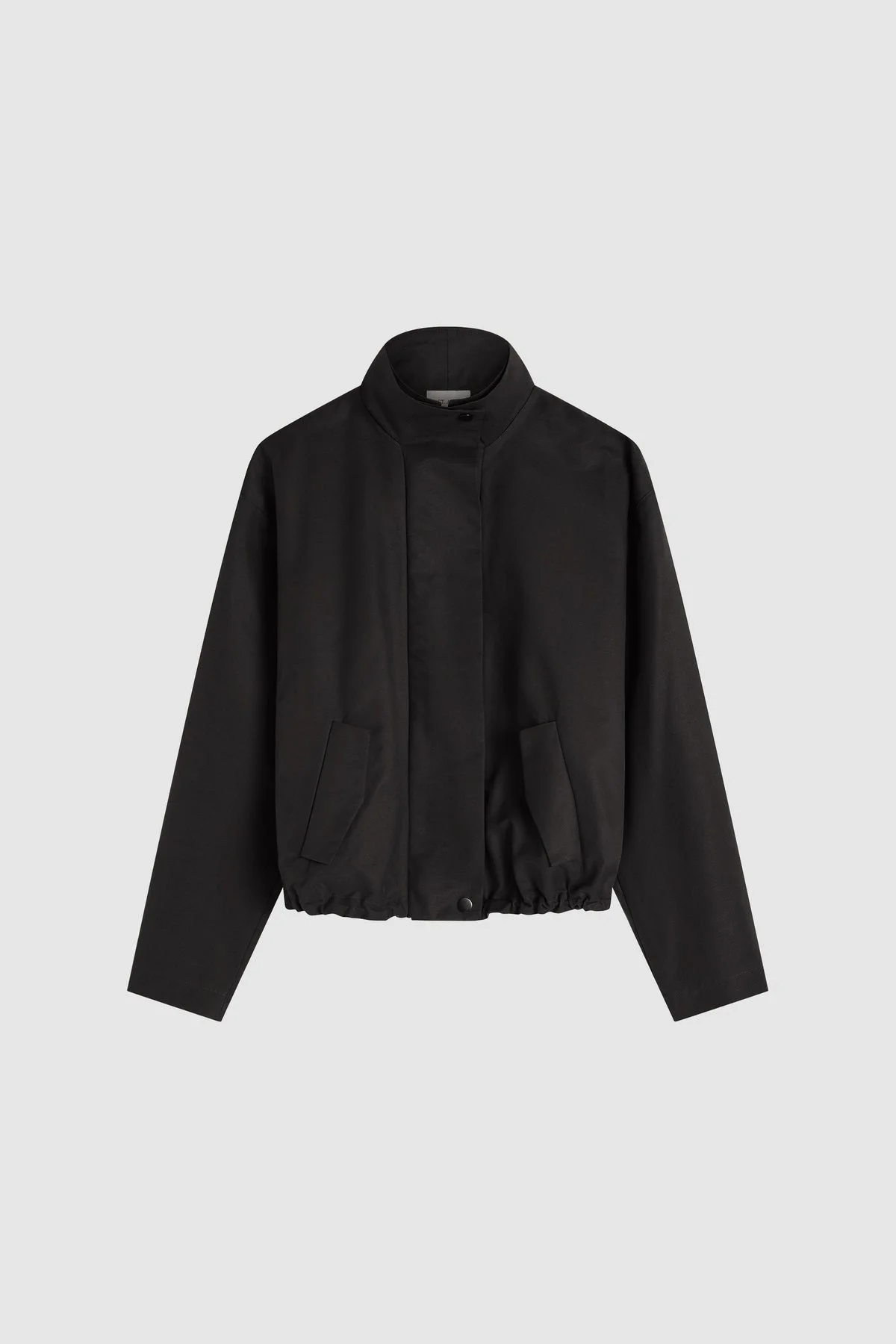 Canvas Flight Jacket - Black - 1