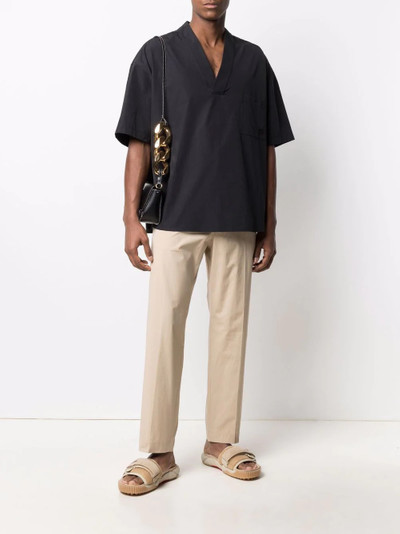 Ambush short-sleeved V-neck T-shirt outlook