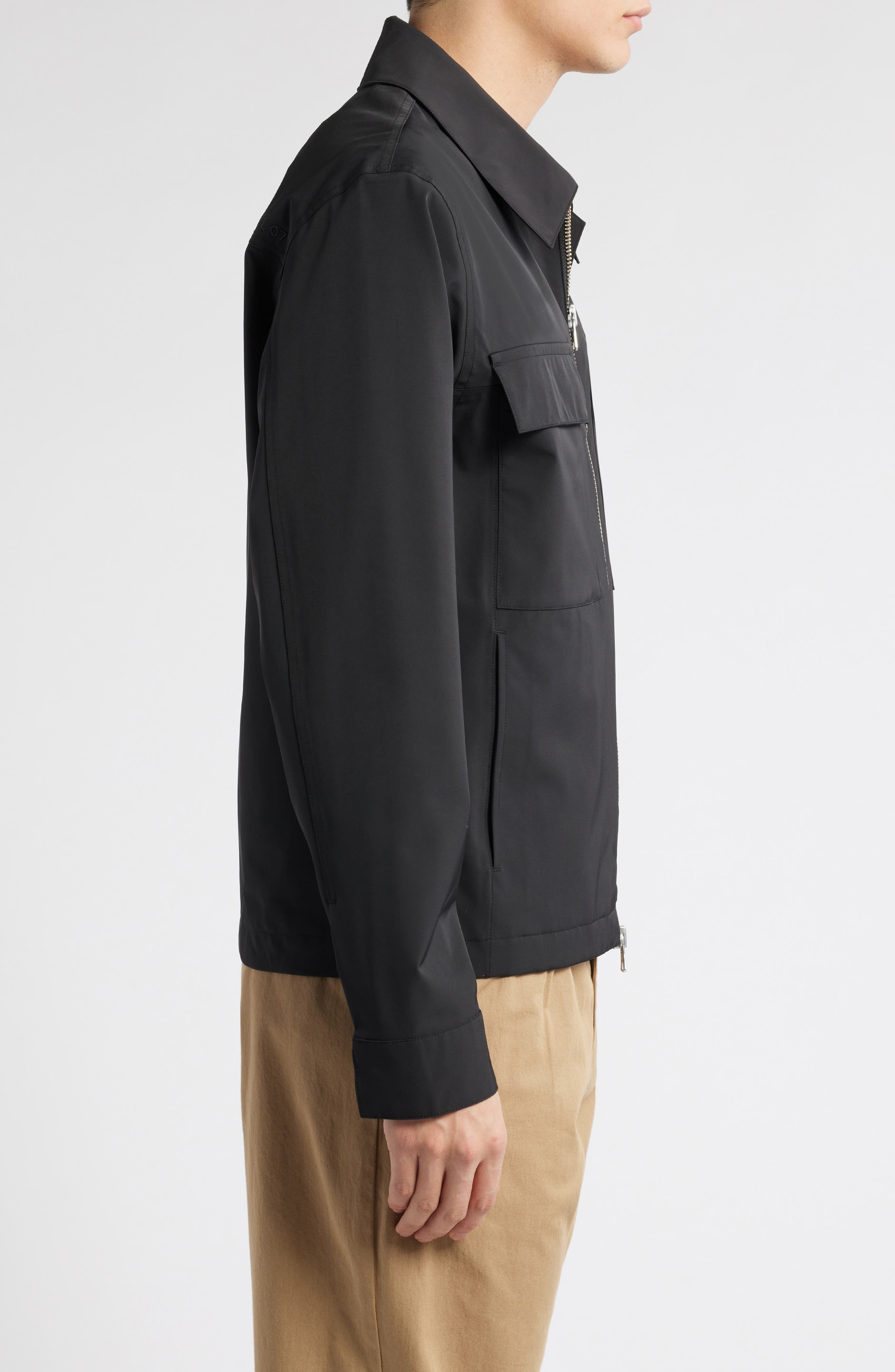 NN07 Alban Waterproof Jacket in Black at Nordstrom - 3