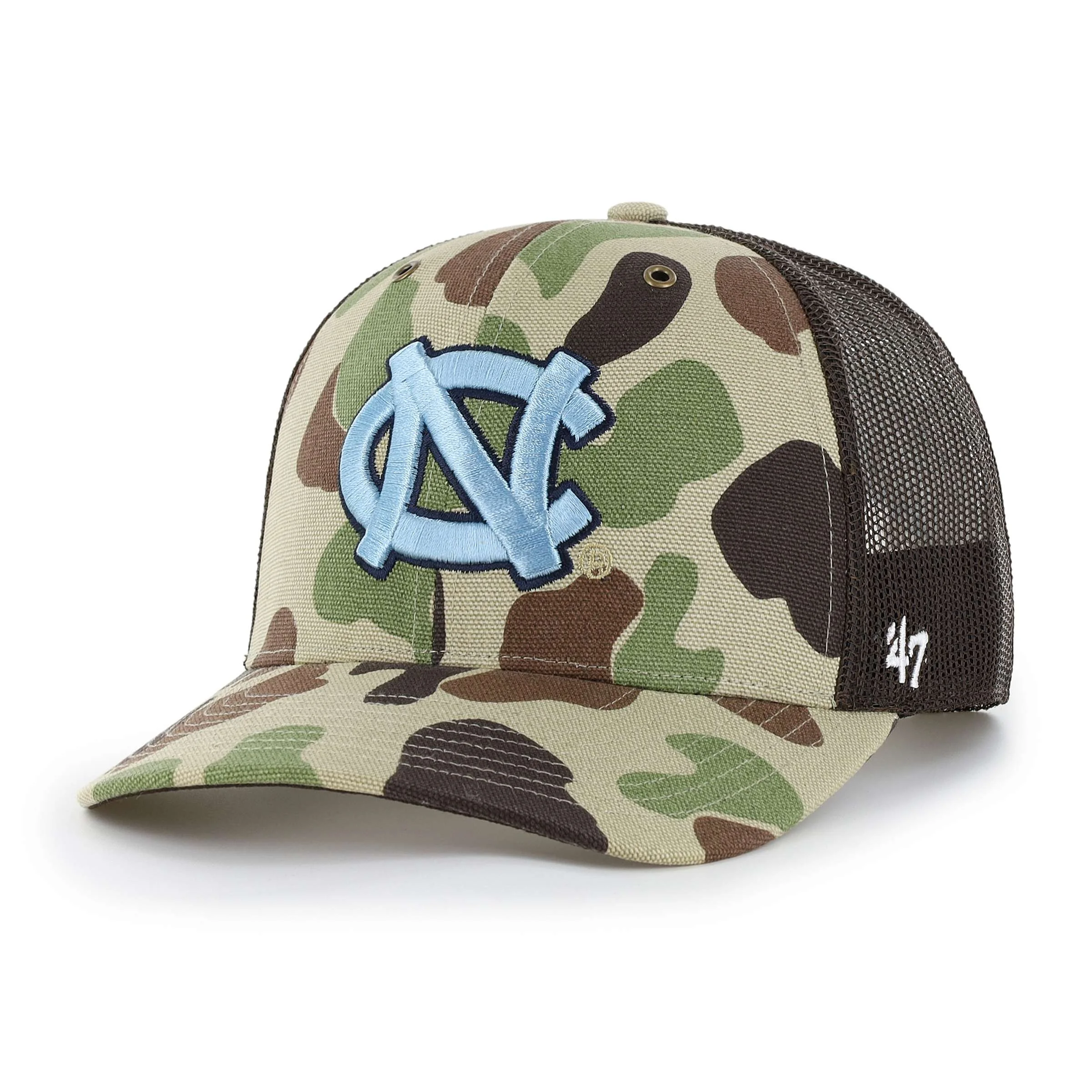North Carolina Tar Heels '47 Camo Trucker - 1