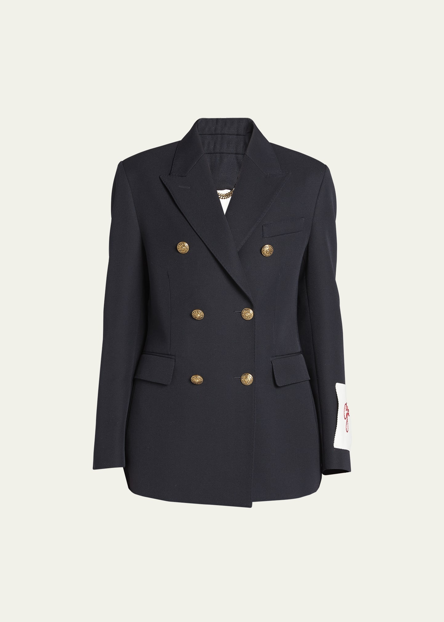 Double-Breasted Blazer - 1