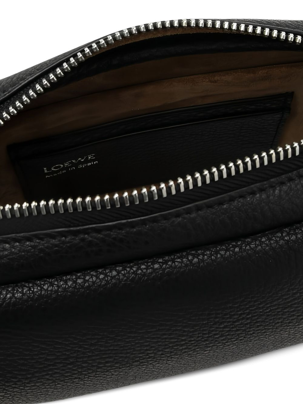 pebble-leather messenger bag - 4