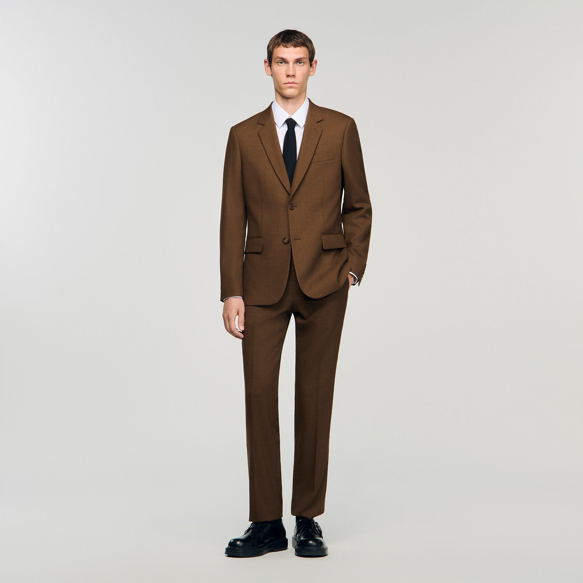WOOL SUIT JACKET - 6
