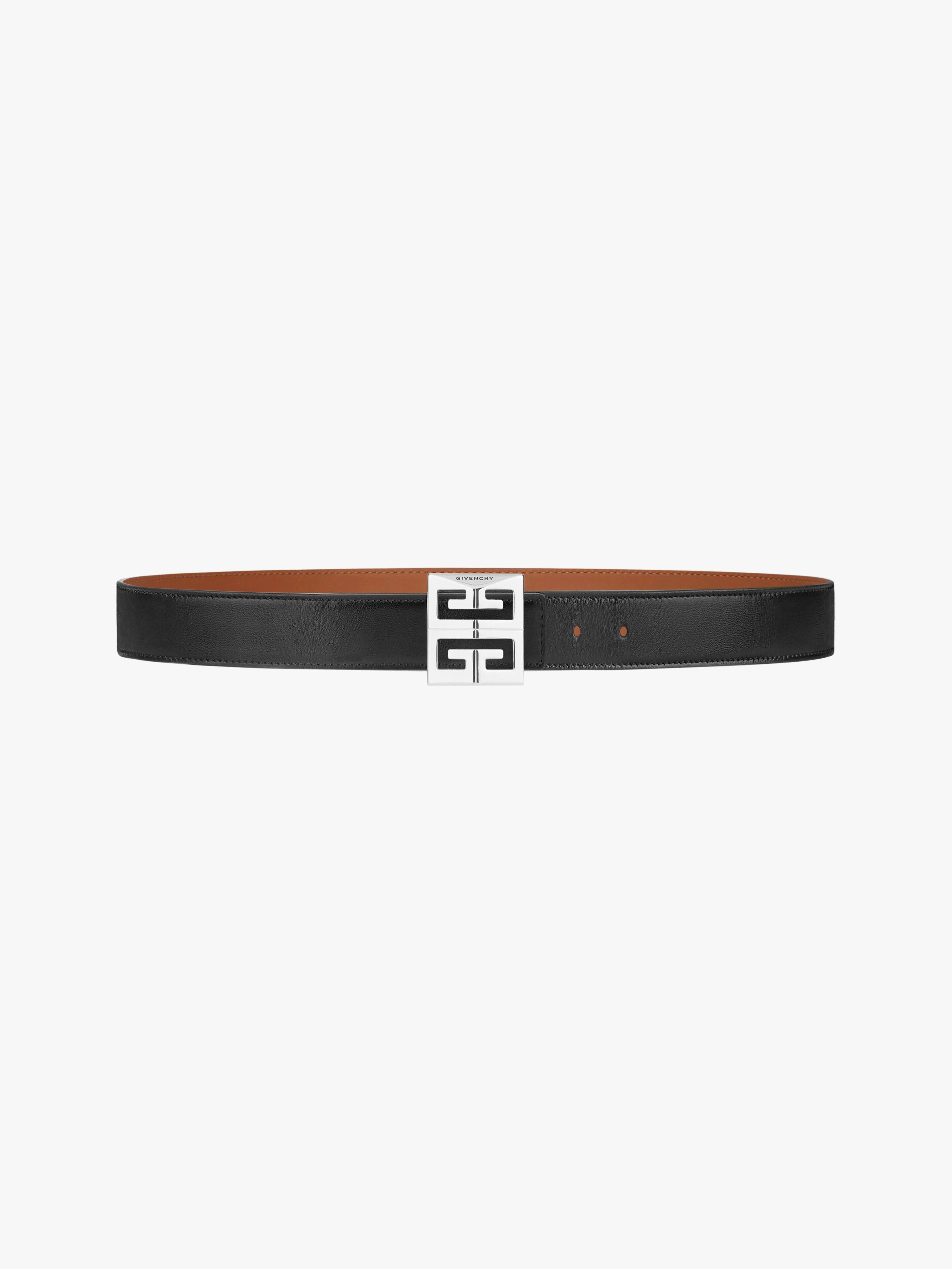 4G REVERSIBLE BELT IN LEATHER - 1