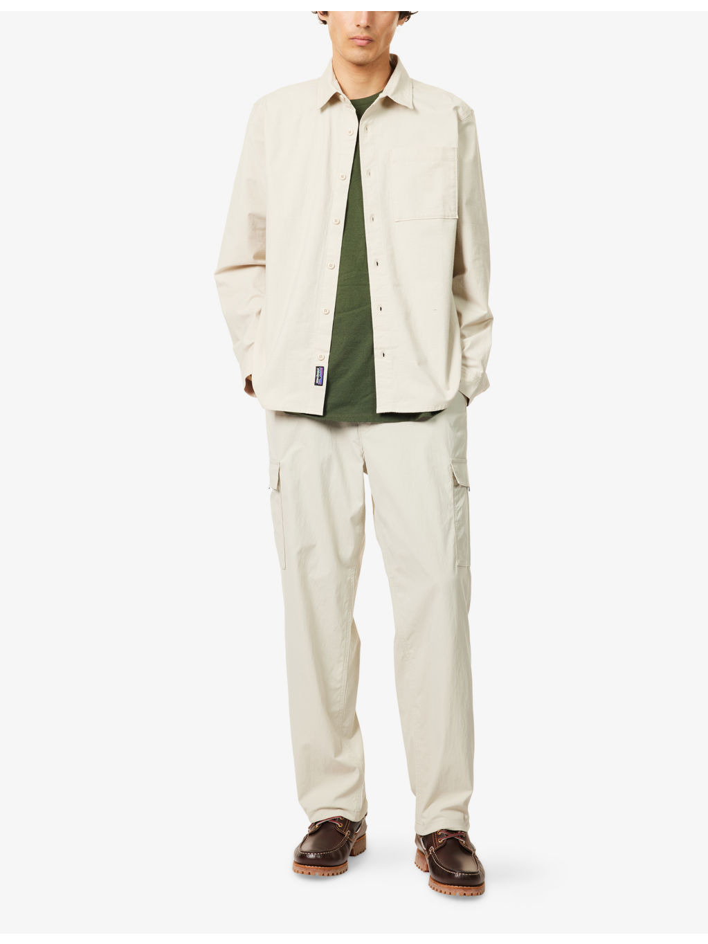 Nomader Patch-Pocket Cotton-Blend Shirt - 2