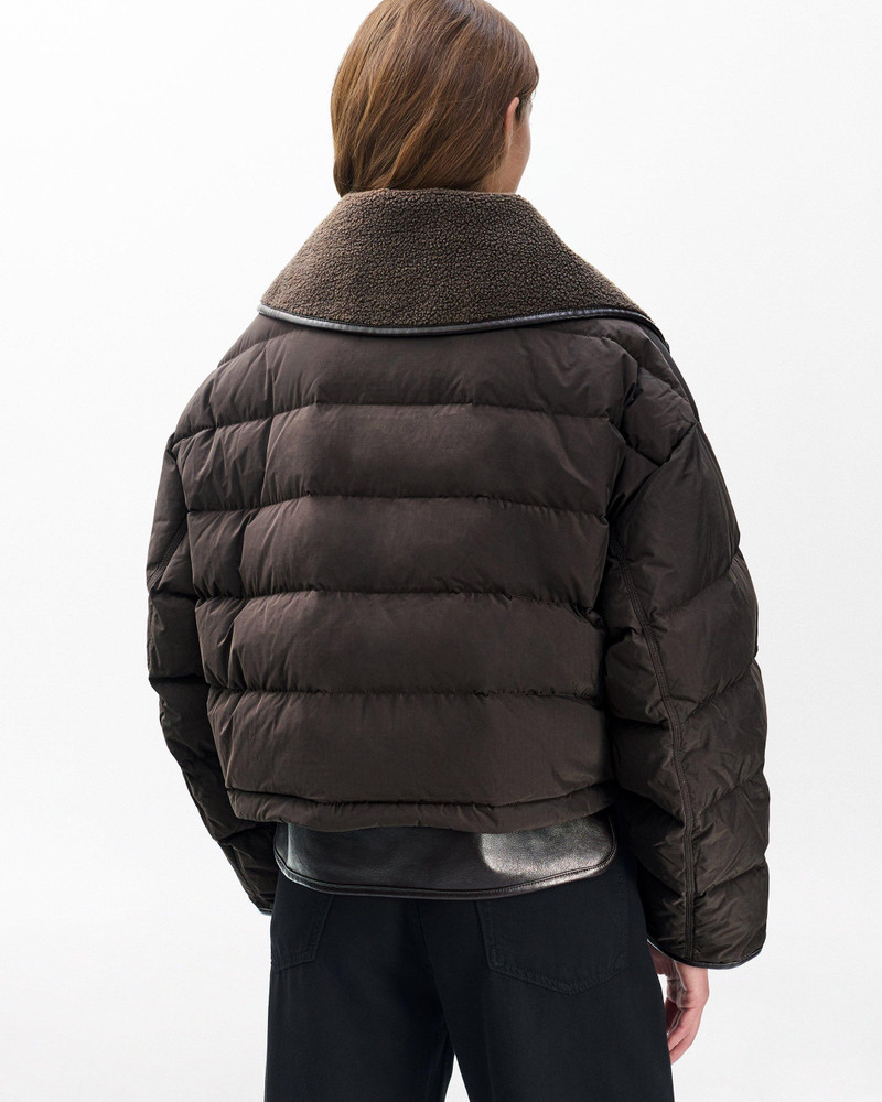 Gloria Mixed-Media Puffer Jacket 6