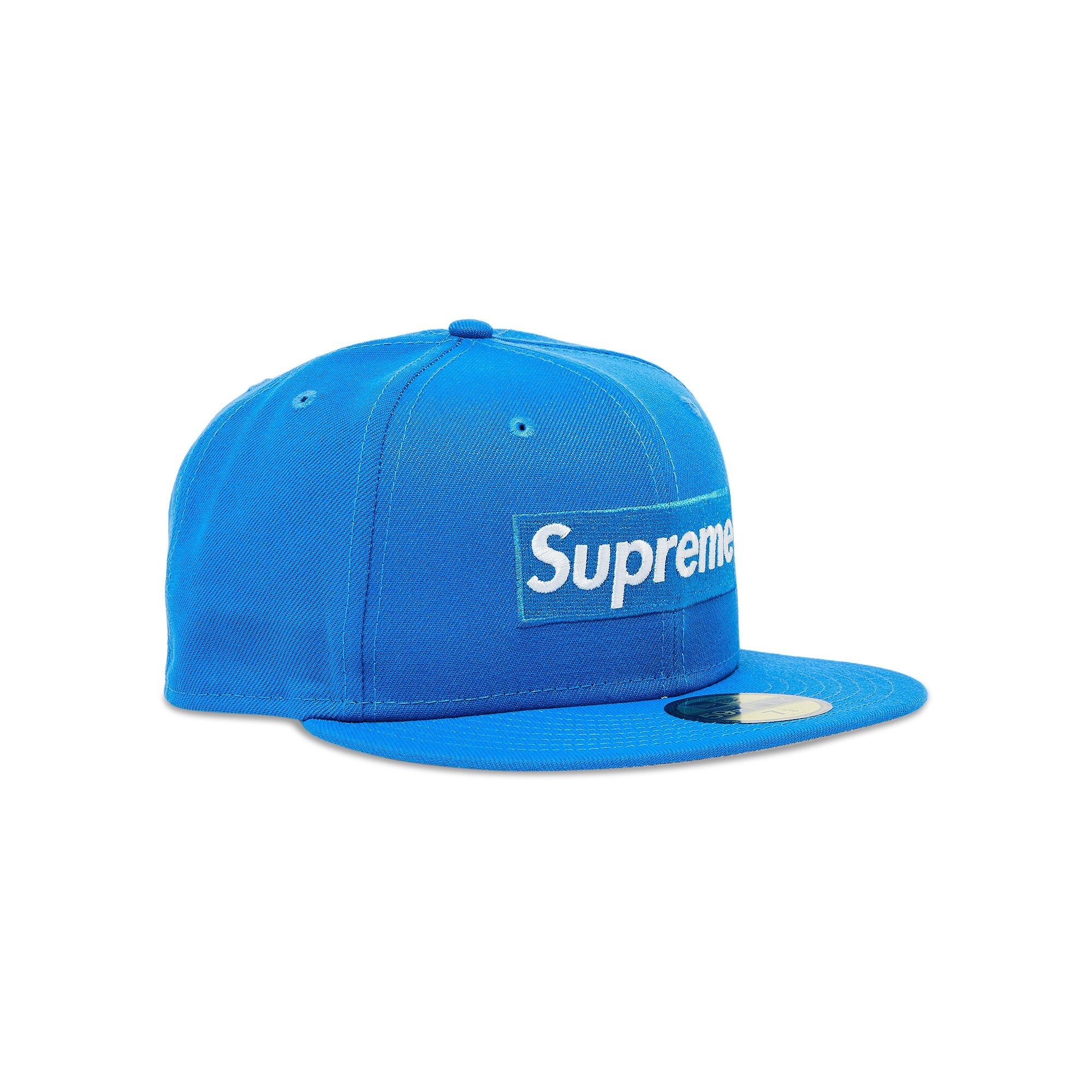 Supreme Sharpie Box Logo New Era 'Blue' - 2