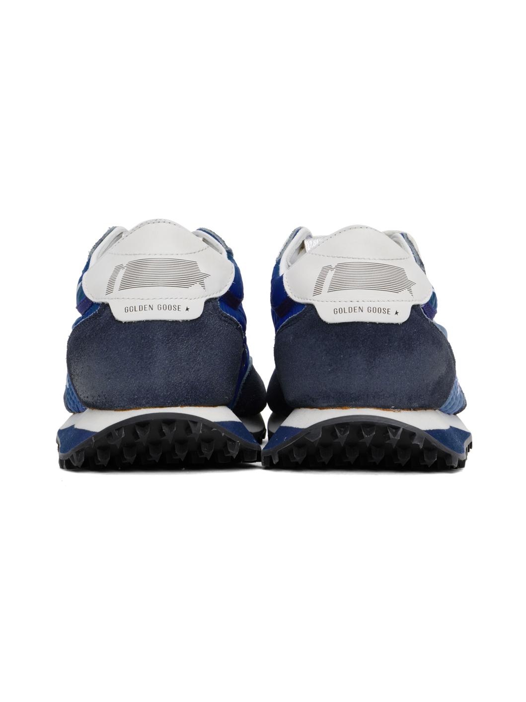 Blue & Navy Marathon Sneakers - 2