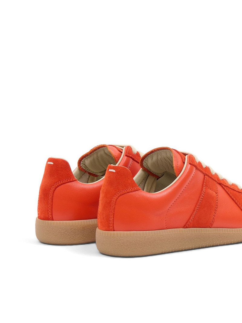 Replica suede leather sneakers 5