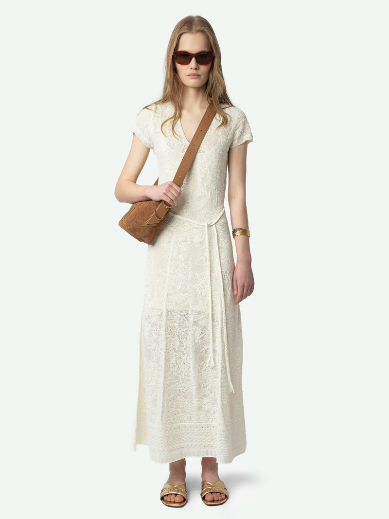 Zadig & Voltaire Melody Pointelle Knit Dress outlook