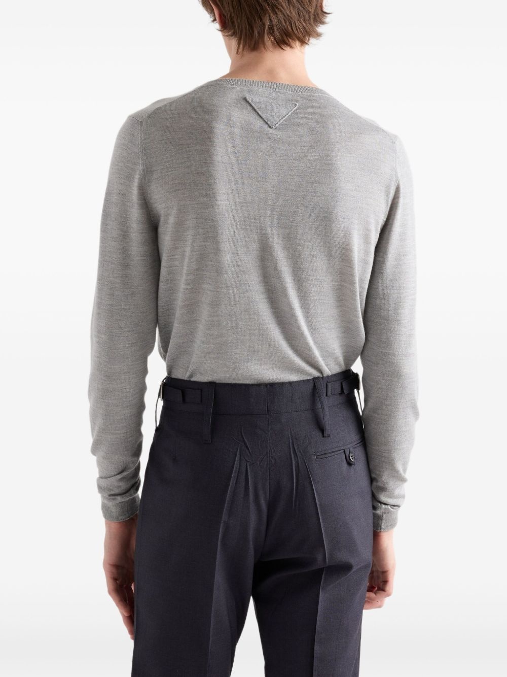 crew-neck cashmere sweatshirt - 3