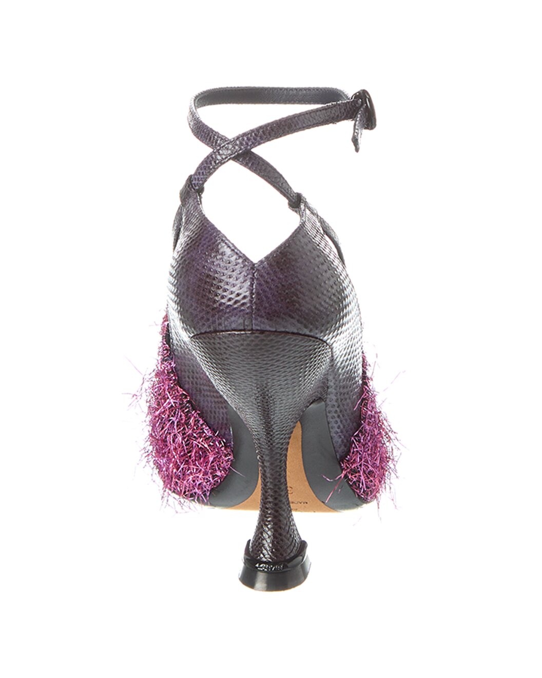 LANVIN Rita Leather Pump - 3