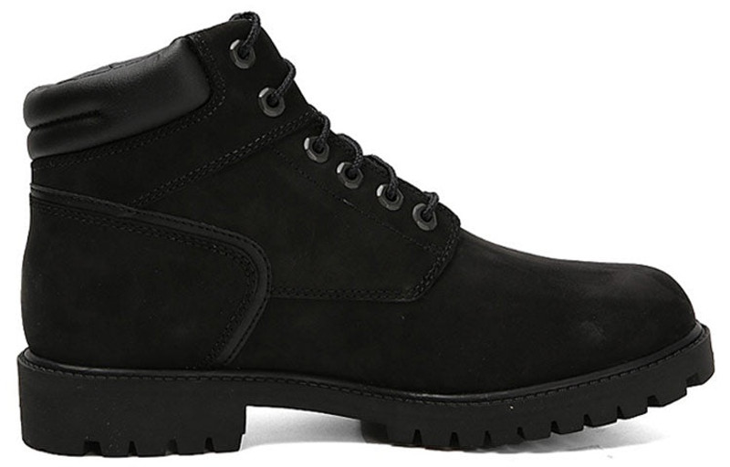 Timberland Timberland Heritage Casual Walking Wide-Fit Boots 'Black Nubuck ' A1J3W outlook